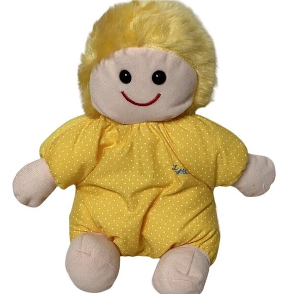 Trudy Other - Vintage Trudy Toys Plush Doll Yellow Polka Dot 1983 Lysol Logo Tag attached